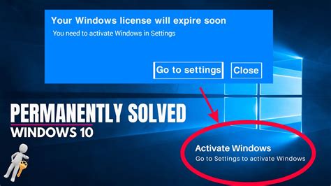 Windows 10 activation but home expire